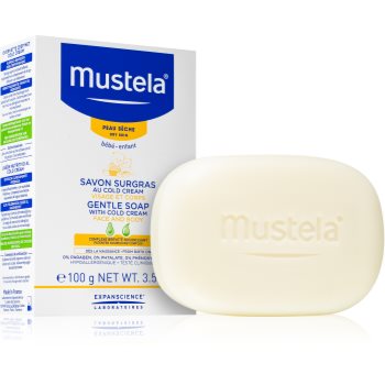 Mustela Bébé sapun delicat pentru nou-nascuti si copii - imagine 3